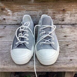 Acubi mermaidcore fairycore PRO KEDS Lace Up Sneaker Black White Size 8 M